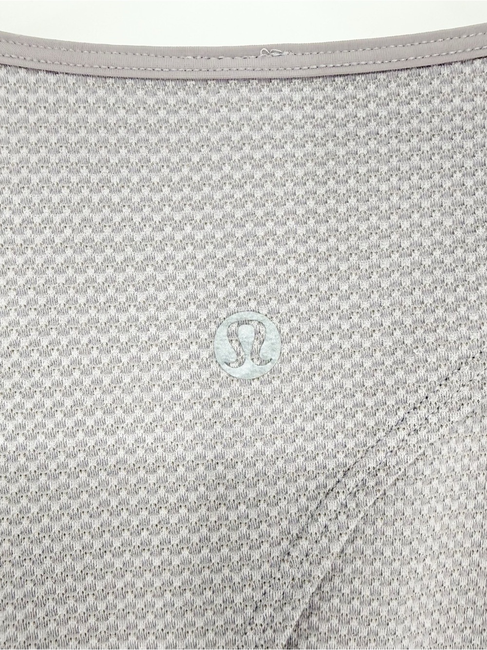 Lululemon Open Up Keyhole Open Back Athletic Tank Top 4 Lavender Grey - Picture 7 of 7